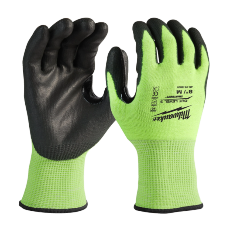Milwaukee Arbeitshandschuhe Hi-vis Cut C - 9/L Milwaukee Arbeitshandschuhe Hi-vis Cut C - 9/L von Milwaukee