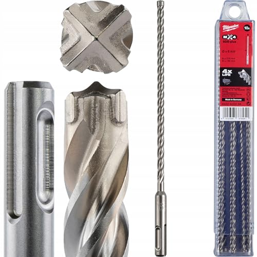 Milwaukee Broca SDS-Plus MX4 6x210-10uds von Milwaukee
