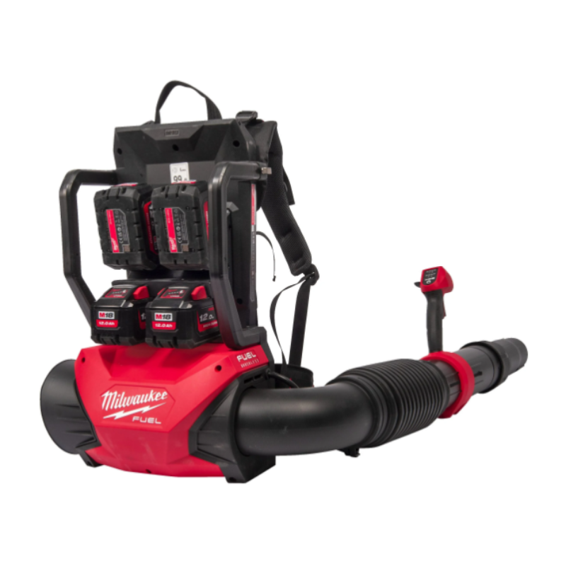 Milwaukee Doppel-Akku-Rückenlaubbläser M18 F2BPB -124 mit 4x Akku und Ladegerät Milwaukee Doppel-Akku-Rückenlaubbläser M18 F2BPB -124 mit 4x Akku und Ladegerät von Milwaukee