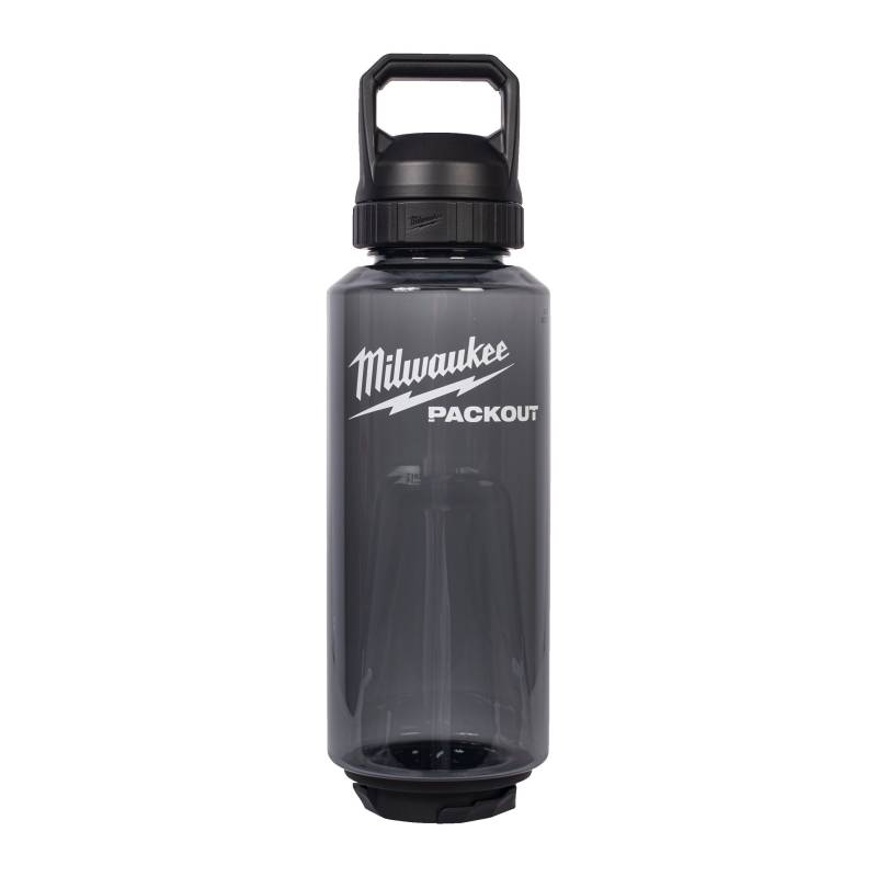 Milwaukee PACKOUT 1420 ml Kunststoffflasche Chug-Deckel Schwarz von Milwaukee