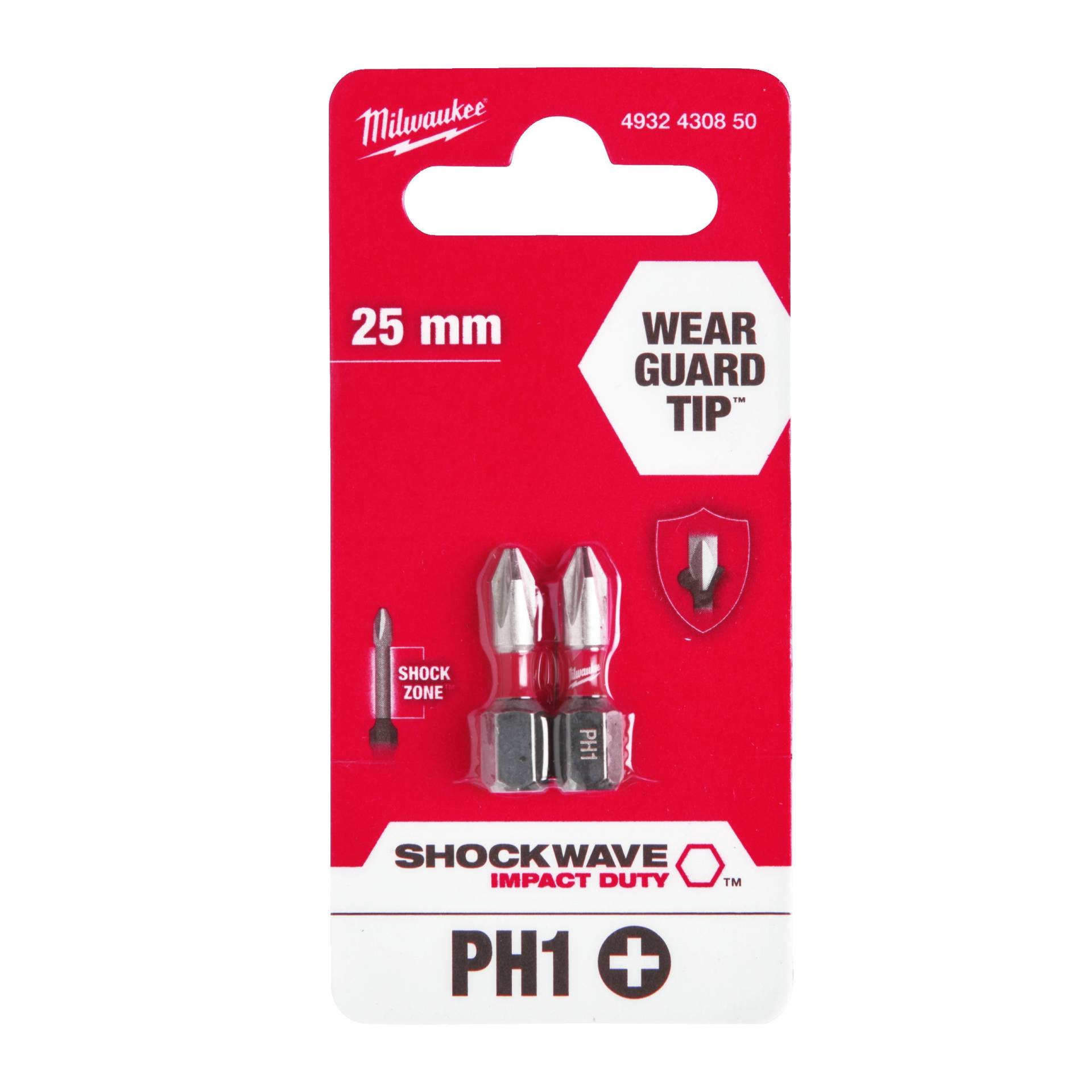 Milwaukee Schraubbits SHOCKWAVE™ IMPACT DUTY von Milwaukee