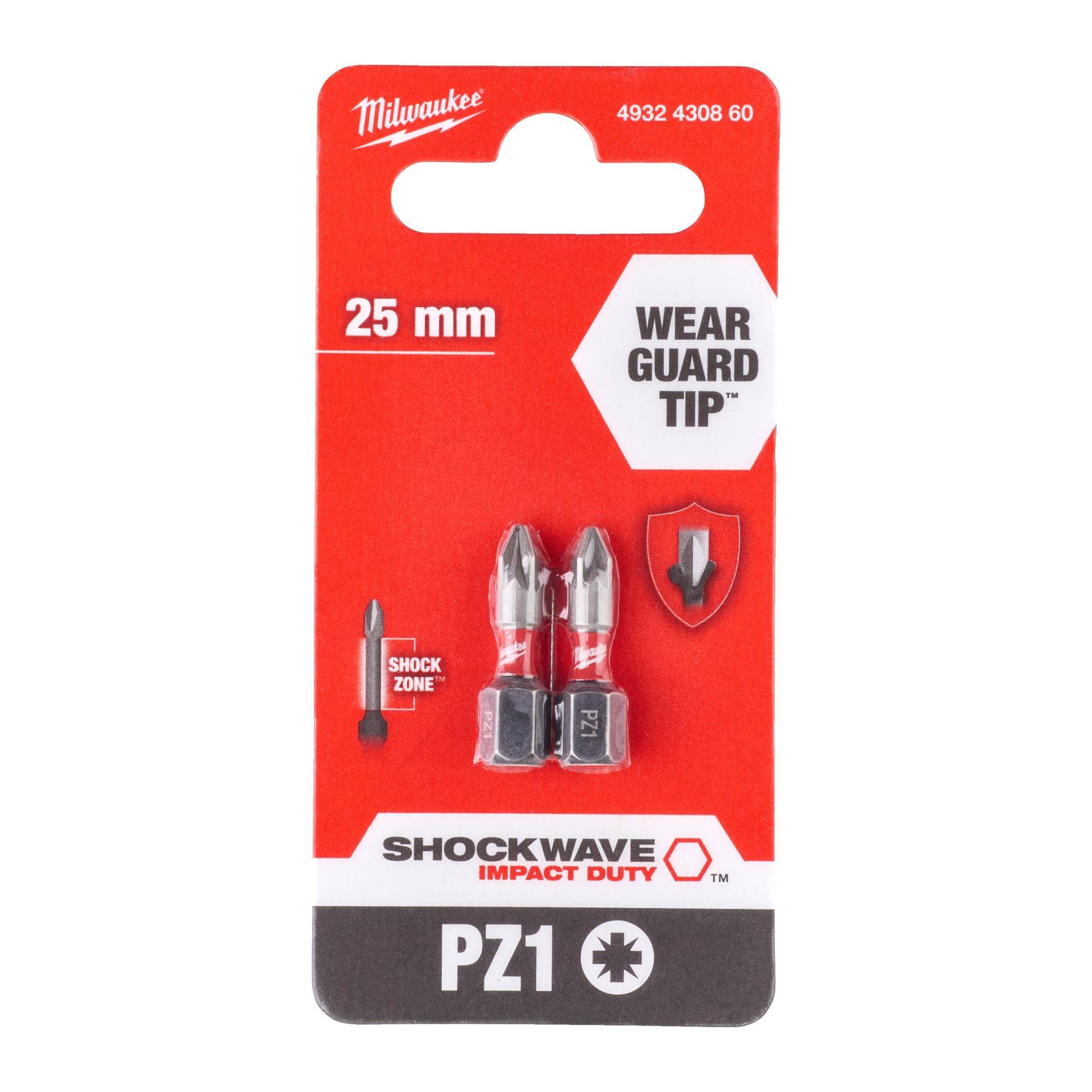 Milwaukee Schraubbits SHOCKWAVE™ IMPACT DUTY von Milwaukee