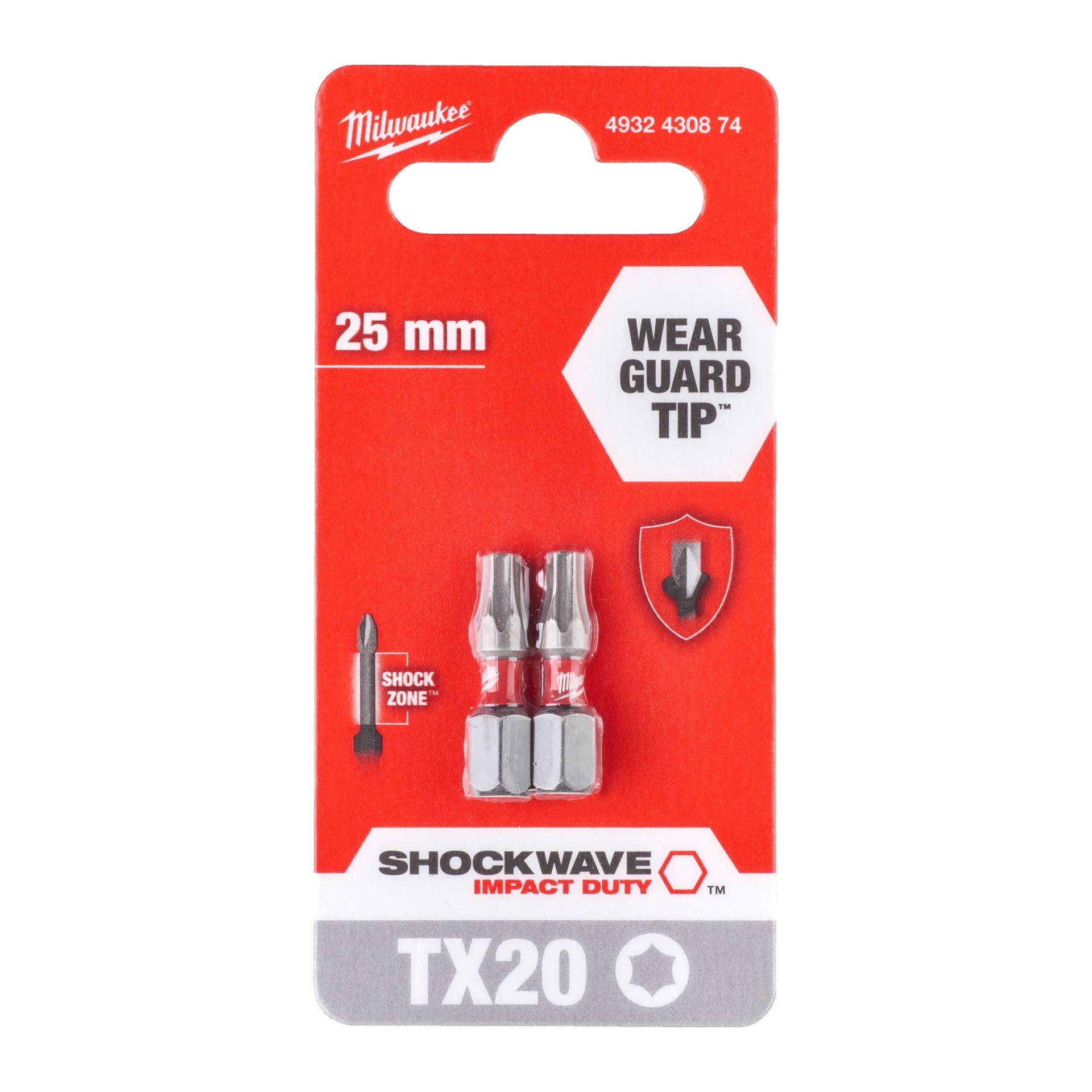 Milwaukee Schraubbits SHOCKWAVE™ IMPACT DUTY von Milwaukee