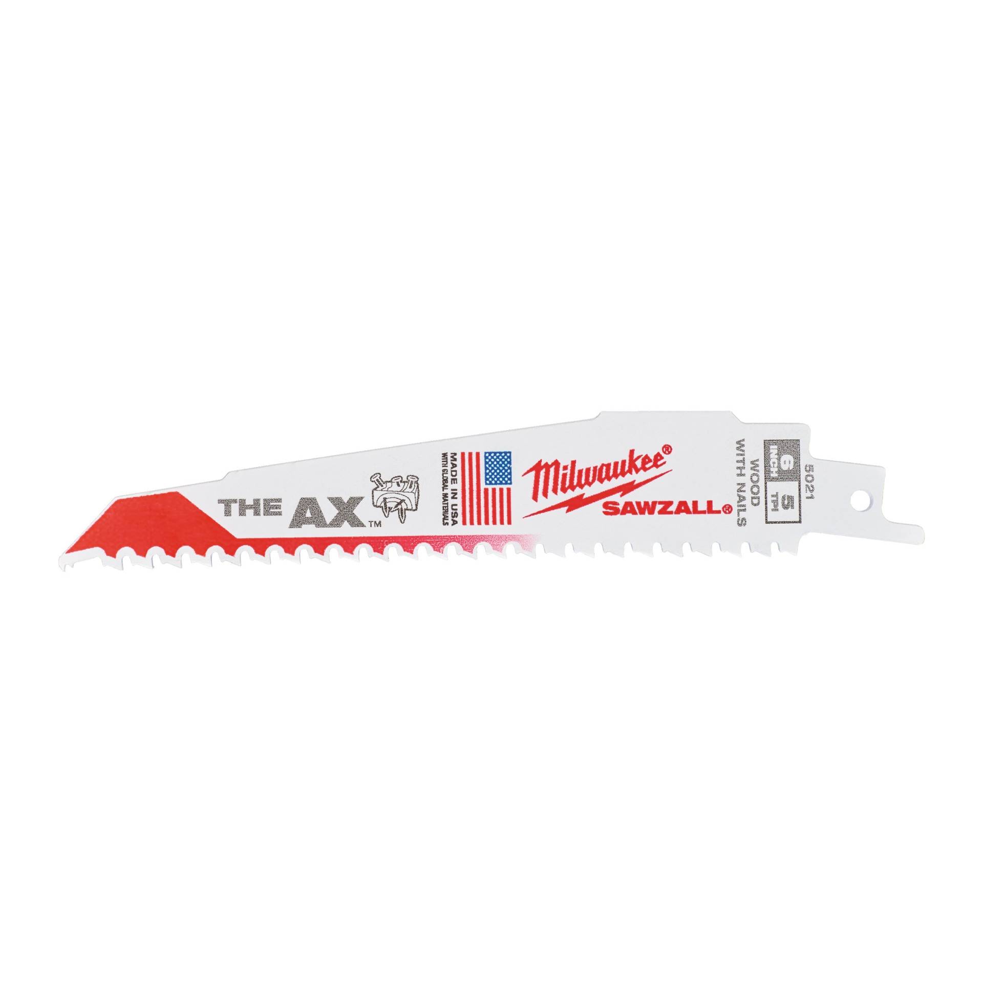Milwaukee Sägeblätter für Holz mit Nägeln Heavy Duty AX™ - 5 Stück von Milwaukee