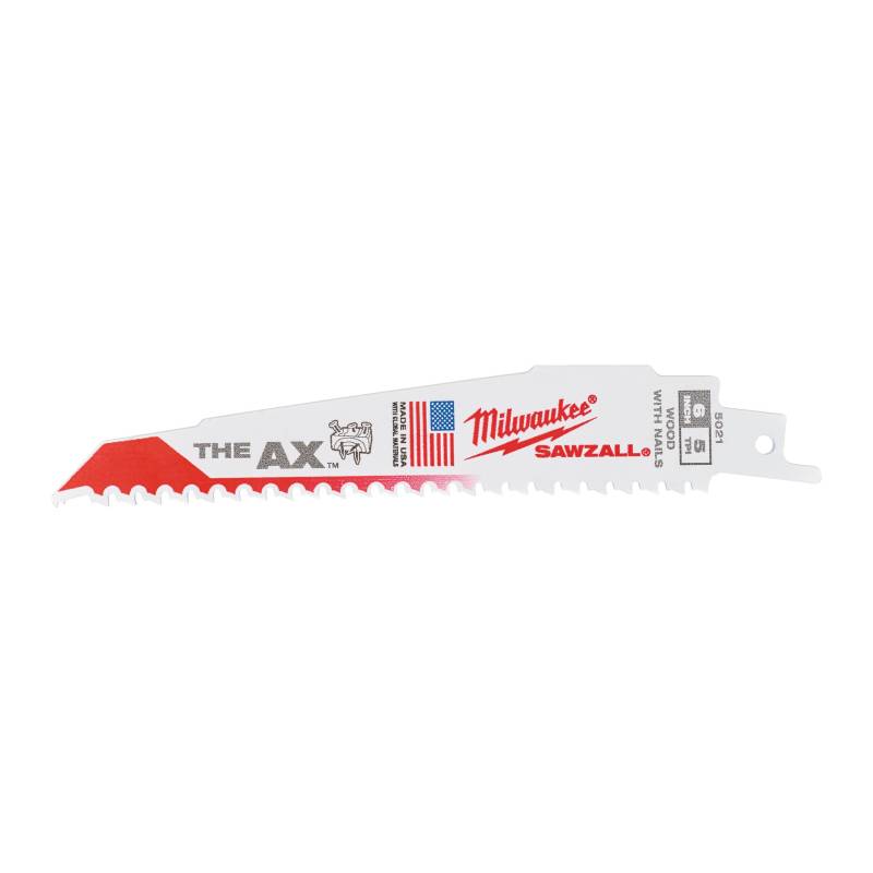 Milwaukee Sägeblätter für Holz mit Nägeln Heavy Duty AX™ - 5 Stück von Milwaukee