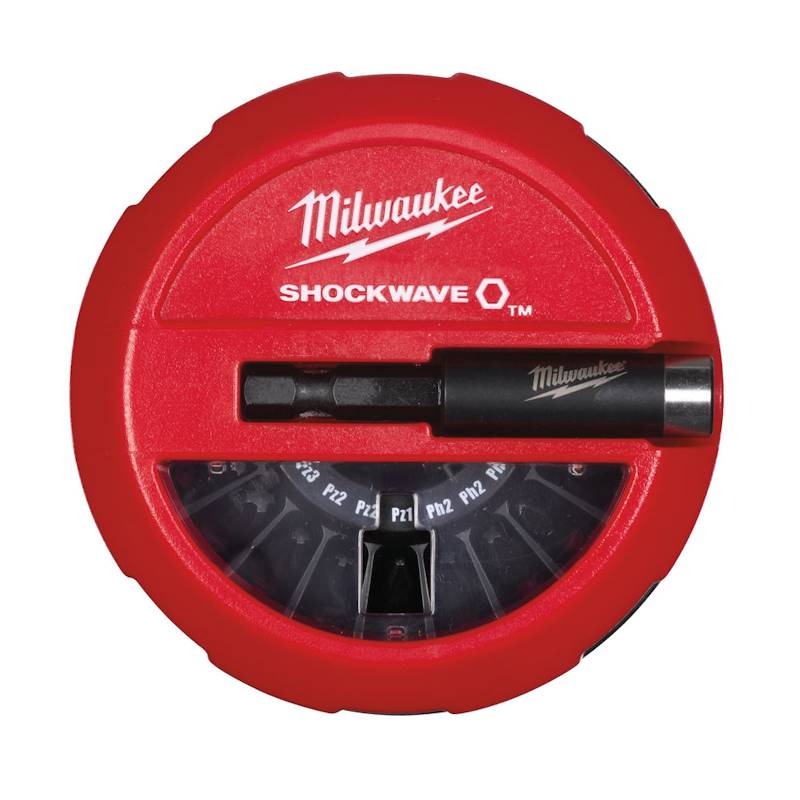 Milwaukee Schraubbit-Set Puck SHOCKWAVE™ 15-teilig von Milwaukee