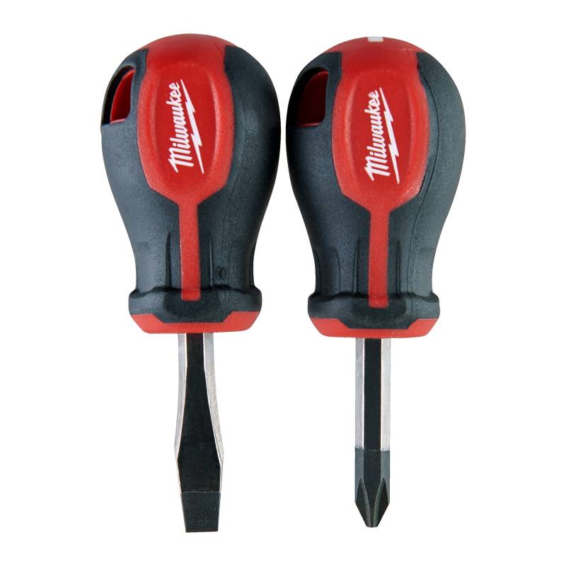 Milwaukee Tri-Lobe Schraubendreher Stubby Set - 2-teilig von Milwaukee