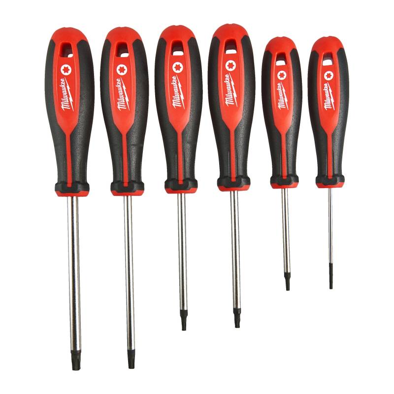 Milwaukee Torx-Schraubendreher-Set Tri-lobe - 6-teilig von Milwaukee