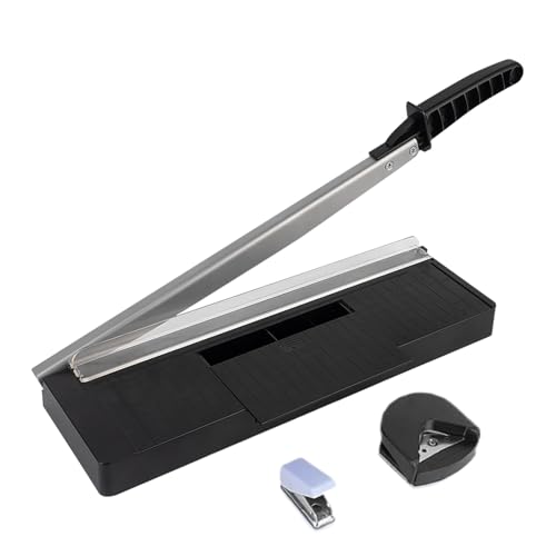 Paper Cutter, Craft Paper Trimmer, Multipurpose Paper Tool, High Accuracy Measurement Grid, Steel Edge Design, Best for Work Scrapbooking Projects Paper Cutter, Craft Paper Trimmer, Multipurpose Paper Tool, High Accuracy Measurement Grid, Steel Edge Design, Best for Work Scrapbooking Projects von Mimoqk