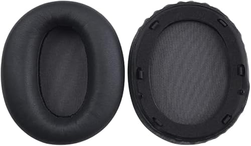 W820NB Ersatz-Ohrpolster, kompatibel mit Edifier W820NB Hybrid Active Noise Cancelling Wireless Over-Ear-Kopfhörern (Titan) von MinHutYa