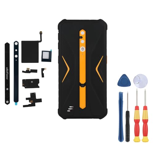 MinTroSD Akkudeckel Rückschale für Ulefone Armor X12 Reparatur-Ersatzzubehör (Orange) von MinTroSD