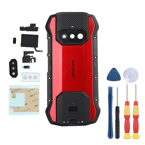 MinTroSD Akkudeckel für Ulefone Armor 15, Reparatur-Ersatzzubehör, Rot MinTroSD Akkudeckel für Ulefone Armor 15, Reparatur-Ersatzzubehör, Rot von MinTroSD