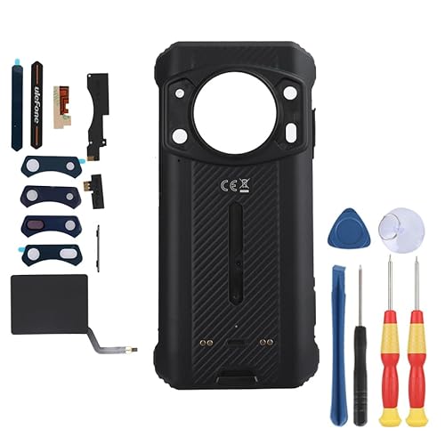 MinTroSD Akkudeckel für Ulefone Armor 21 Reparatur-Ersatzzubehör (schwarz) von MinTroSD