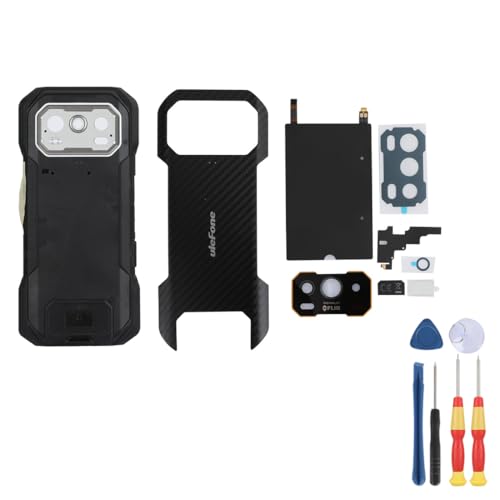 MinTroSD Akkudeckel für Ulefone Armor 27T Reparatur-Ersatzzubehör (schwarz) von MinTroSD