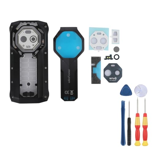 MinTroSD Akkudeckel für Ulefone Armor Mini 20T Pro Reparatur-Ersatzzubehör (schwarz) von MinTroSD