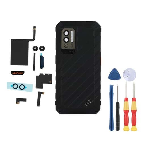 MinTroSD Akkudeckel für Ulefone Power Armor X11 Pro Reparatur-Ersatzzubehör (schwarz) von MinTroSD