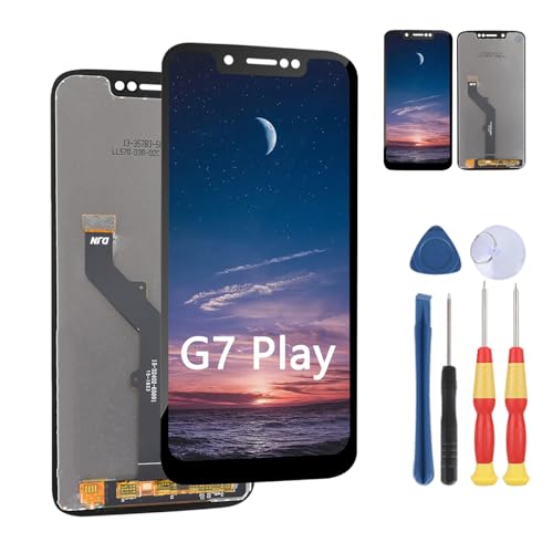 MinTroSD Touchscreen für Motorola G7 Play LCD-Display, ersetzt Teile mit Werkzeugen. von MinTroSD
