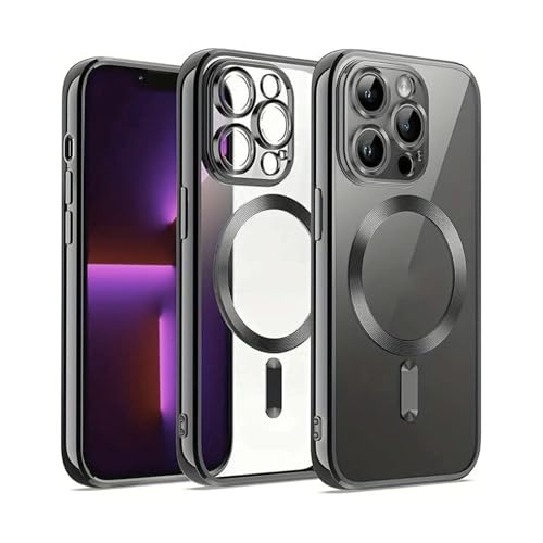 MinXpert für iPhone 13 Pro TPU-Polycarbonat-Hülle, MagSafe-kompatibel, transparente Handyhülle, stoßfest, Kratzfest, Kameraschutz, schlankes Design, vergilbungsfrei, kabelloses Laden MinXpert für iPhone 13 Pro TPU-Polycarbonat-Hülle, MagSafe-kompatibel, transparente Handyhülle, stoßfest, Kratzfest, Kameraschutz, schlankes Design, vergilbungsfrei, kabelloses Laden von MinXpert