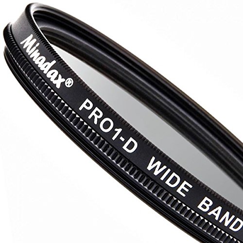 CPOL-Filter 52mm PRO-1D Slimline, ultraduenn Zirkular Polfilter - mehrfachverguetet von Minadax