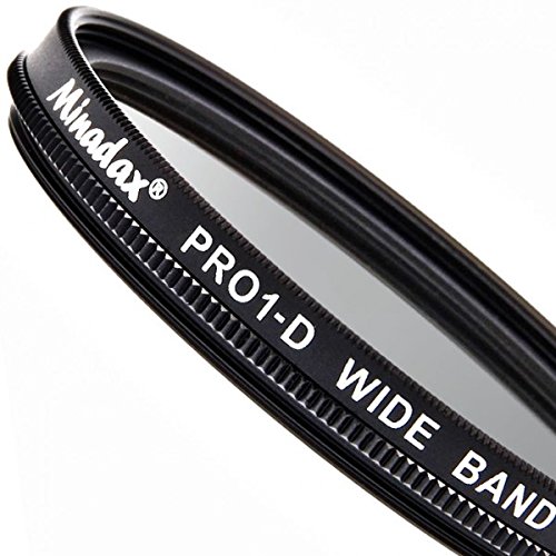 Minadax CPOL-Filter 49mm PRO-1D Slimline, ultraduenn Zirkular Polfilter - mehrfachverguetet von Minadax