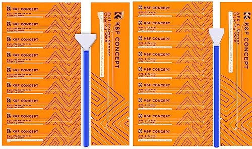 Minadax KF 10x 24mm Vollformat und 10x APS-C Sensor Reinigung Mikrofaser Swabs von Minadax