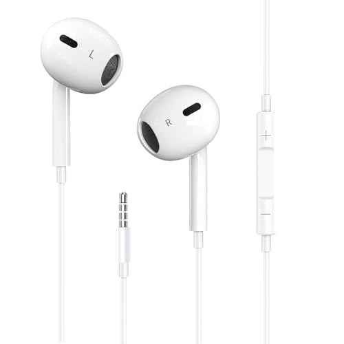 iPhone Earbuds Wired Headphones with 3.5mm Wired [MFi Certified] with Mic, Volume Control Support for iPhone,iPad,iPod,Computer,MP3/4,Android Most 3.5mm Audio Devices von Mindorlen