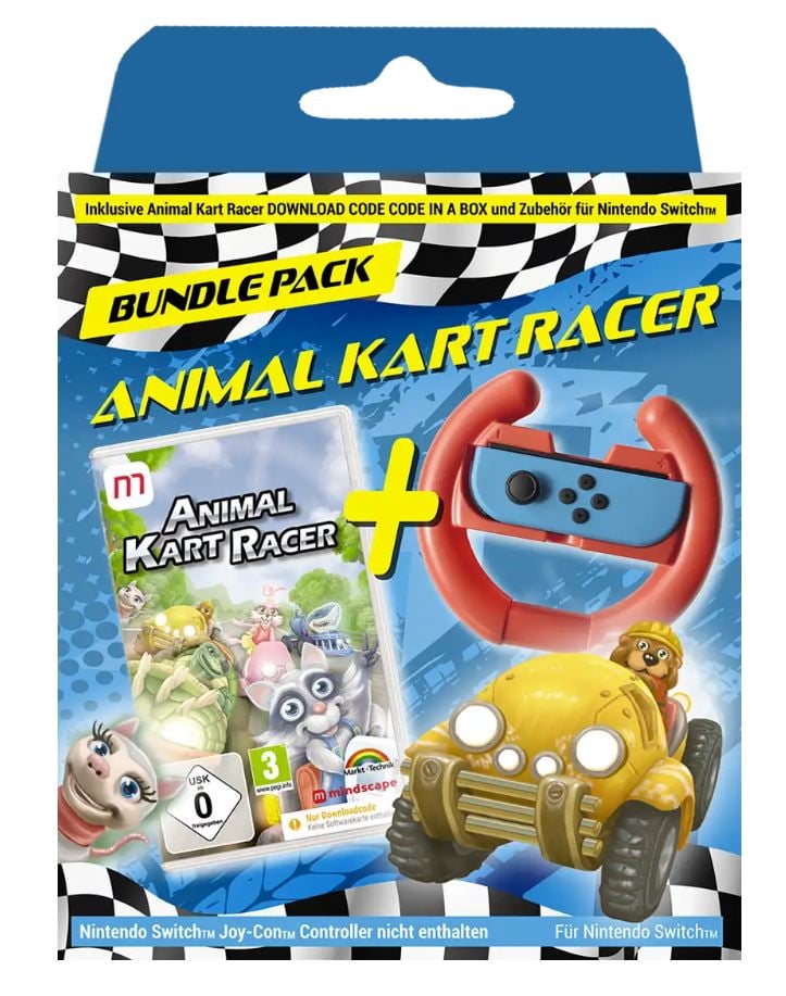 Animal Kart Racer Bundle (Code in a box) (DE/Multi in Game) von Mindscape