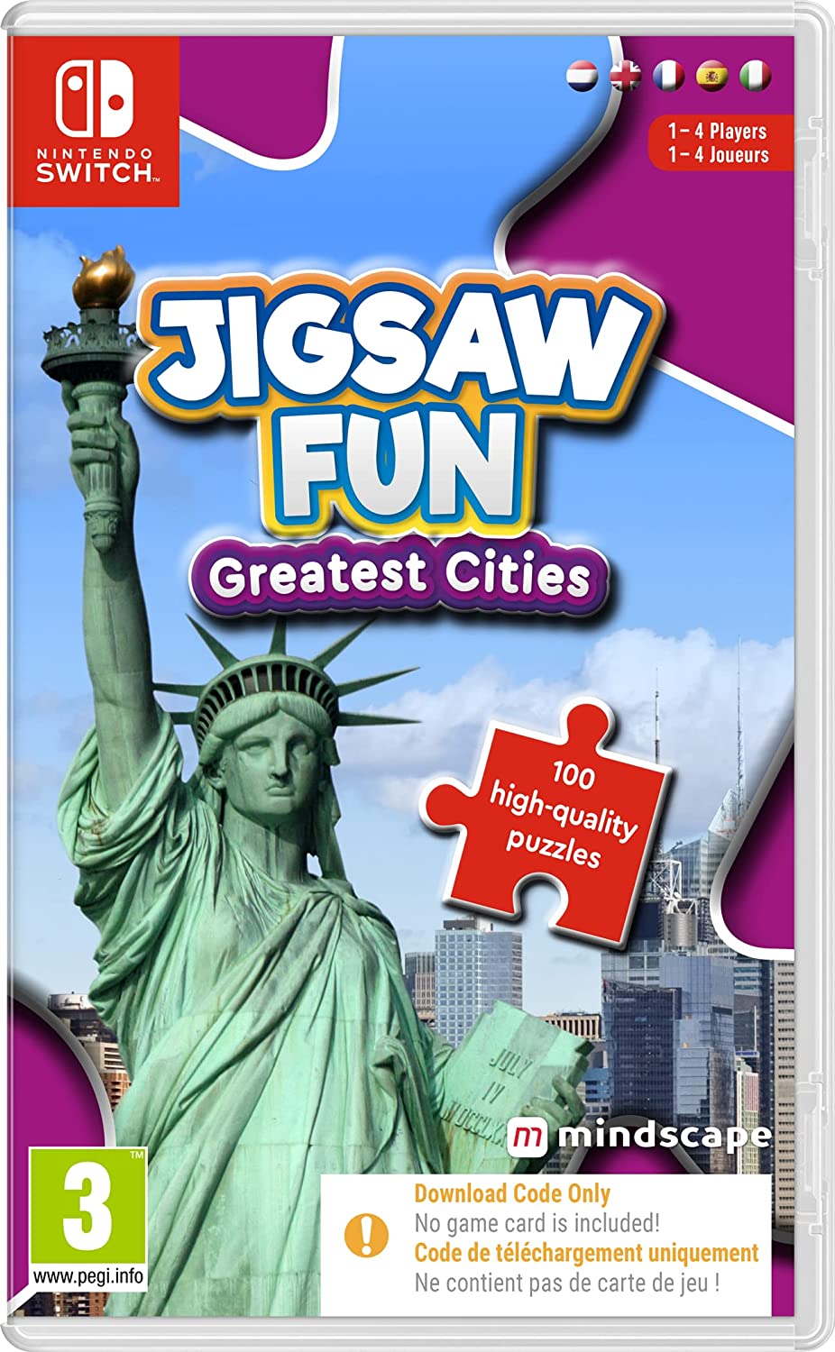 Jigsaw Fun: Greatest Cities (Code in a Box) von Mindscape