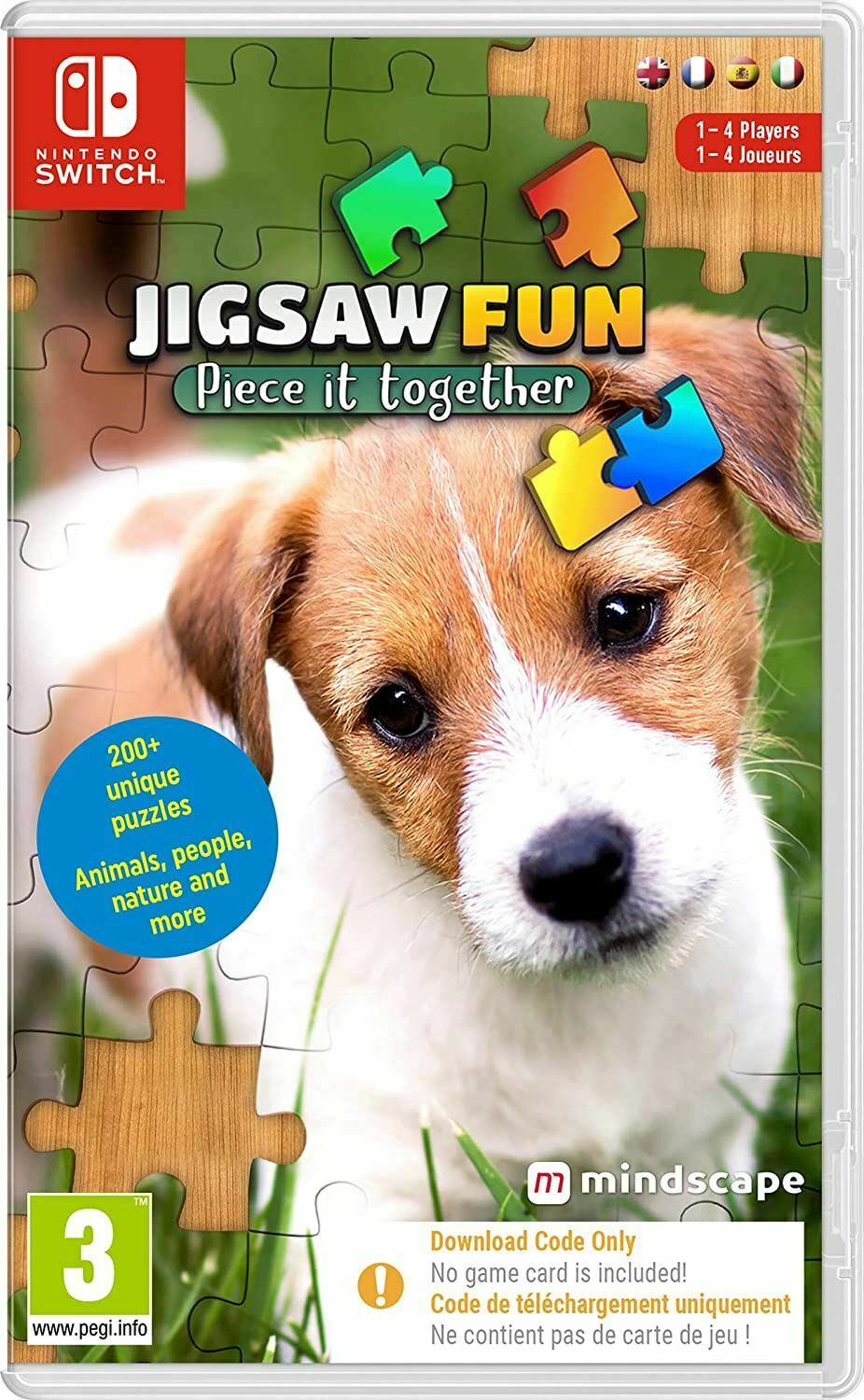 Jigsaw Fun: Piece It Together! - Switch (Code in a Box) von Mindscape