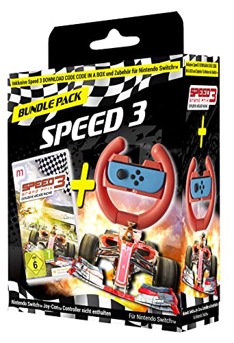 Speed 3 Racing Wheel Bundle (Switch) von Mindscape