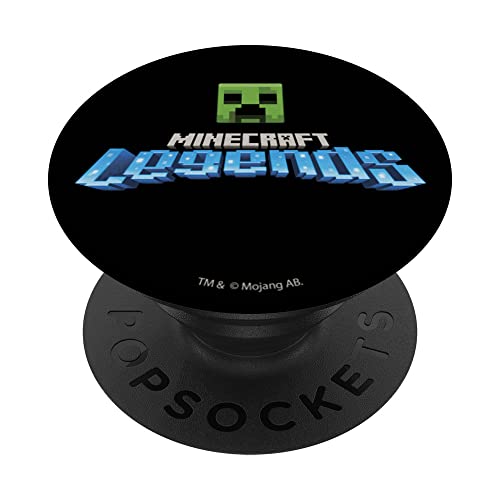 Minecraft Legends Creeper Head Official Game Logo PopSockets mit austauschbarem PopGrip Minecraft Legends Creeper Head Official Game Logo PopSockets mit austauschbarem PopGrip von Minecraft