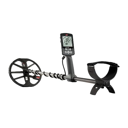 Minelab Equinox 800 Metalldetektor - Wasserdicht, Wasserdicht bis zu 3 Meter Kabellose Bluetooth Kopfhörer Multifrequenz, Golddetektionsmodus von Minelab