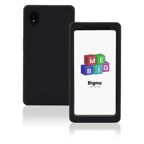 MINGFENG Schutzhülle kompatibel mit Fro Bigme Color E-Ink Screen Tablet Hibreak Silikon Schutzhülle 14,8 cm (5,8 Zoll) Handy Vier Ecken Anti Drop (Schwarz) von MINGFENG