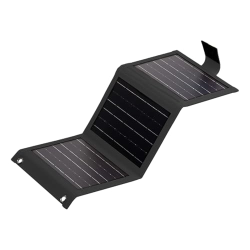 Faltbares Solarpanel Ladegerät | Tragbares Outdoor Wasserdicht Solarladegerät 10W 5V Für Telefon Camping Wandern, Schwarz Faltbares Solarpanel Ladegerät | Tragbares Outdoor Wasserdicht Solarladegerät 10W 5V Für Telefon Camping Wandern, Schwarz von Mingchengheng
