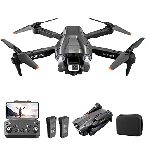 Mingfuxin Faltbare Drohne mit Kamera für Anfänger, RC Quadcopter Drohne mit App WIFI FPV Live-Video, Höhenhaltung, Headless-Modus One-Key-Abheben Landung für Erwachsene Kinder von Mingfuxin