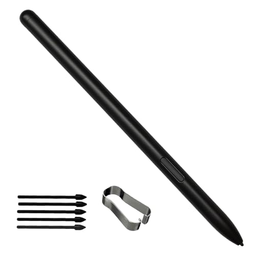 A-10 Eingabestift mit Radiergummi für Lenovo Smart Paper, Magnet-Adsorptionsstift für Lenovo-Yoga-Papier für digitales Schreiben, Zeichnen, Handflächenablehnung (schwarz) von Mingxiong