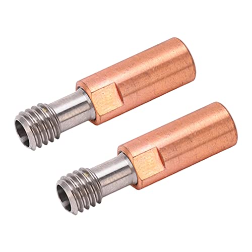 3D -Drucker -Halsdüse Ti Legierung Kupfer Bimetal für Ender 3 Pro Hotend, 2 Pack von 2 (4,1 mm durch Bohrung) von Mingzhe