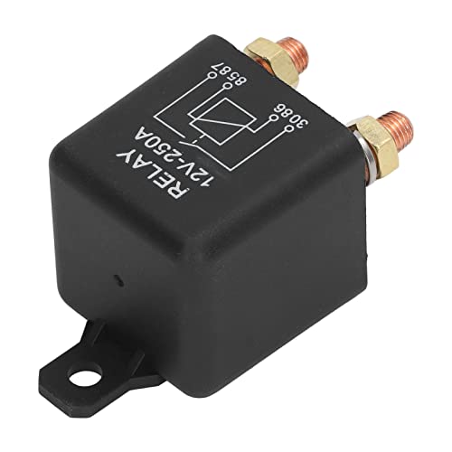Auto Starter Relais Edelstahl Hochleistungsschalter 250a 12V Auto Starter Relais Edelstahl Hochleistungsschalter 250a 12V von Mingzhe