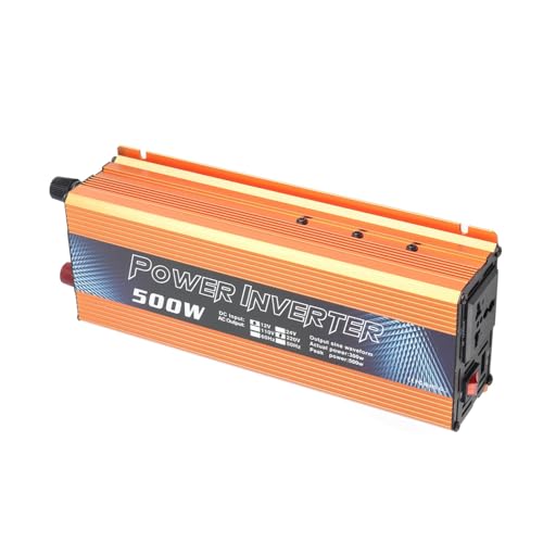 Autokraft Wechselrichter Sinus -Wellenkonverter 500W DC 12V Bis AC für Outdoor -Aktivitäten (220 V) von Mingzhe