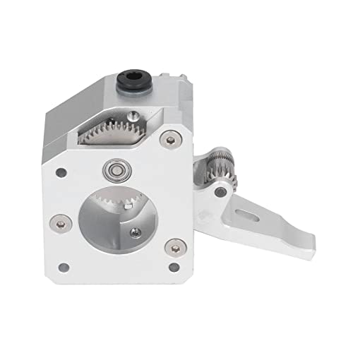 Dual Gear Extruder Metall Silber MK8 3D -Drucker -Zubehör Ersatzteil Hochschubdrucker Druckeffekte Anet A8 CR -10 PRUSA I3 MK3 ENDER 3 (Linke Hand) von Mingzhe