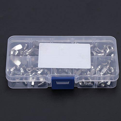 Edelstahlflügel Nuss Schmetterlingsnuss Hand Zieht Befestigungskit M3-M8 Tragbare Box Fest Edelstahlflügel Nuss Schmetterlingsnuss Hand Zieht Befestigungskit M3-M8 Tragbare Box Fest von Mingzhe