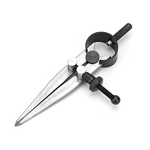 Leathercraft Compass Federteiler -Bremssattel Bein 45# Steel Professional Design für Lederhandwerk (Mingzhe3rahefp5t4-01) von Mingzhe