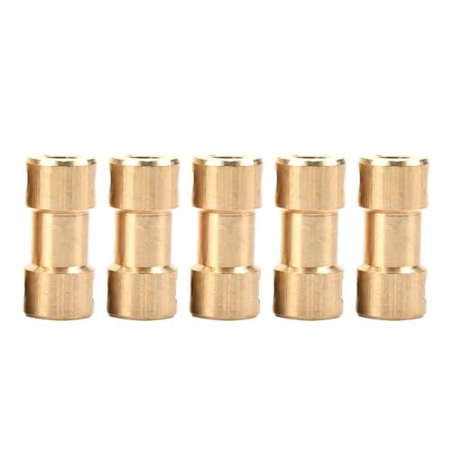 Motorkupferwelle Kupplungskupplerhülsenadapter für Modellautos Schiffe Roboter (3 mm bis 6 mm) von Mingzhe