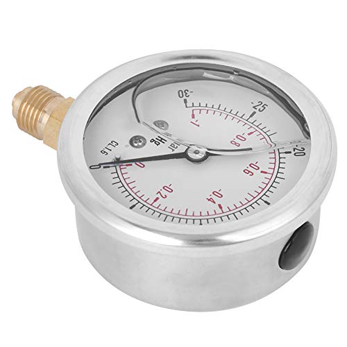 TS PGGZ604 0bar 1/4BSP Y60 Radialölgefülltes Vakuumdruckmessgerät für Metallurgiemaschinen von Mingzhe