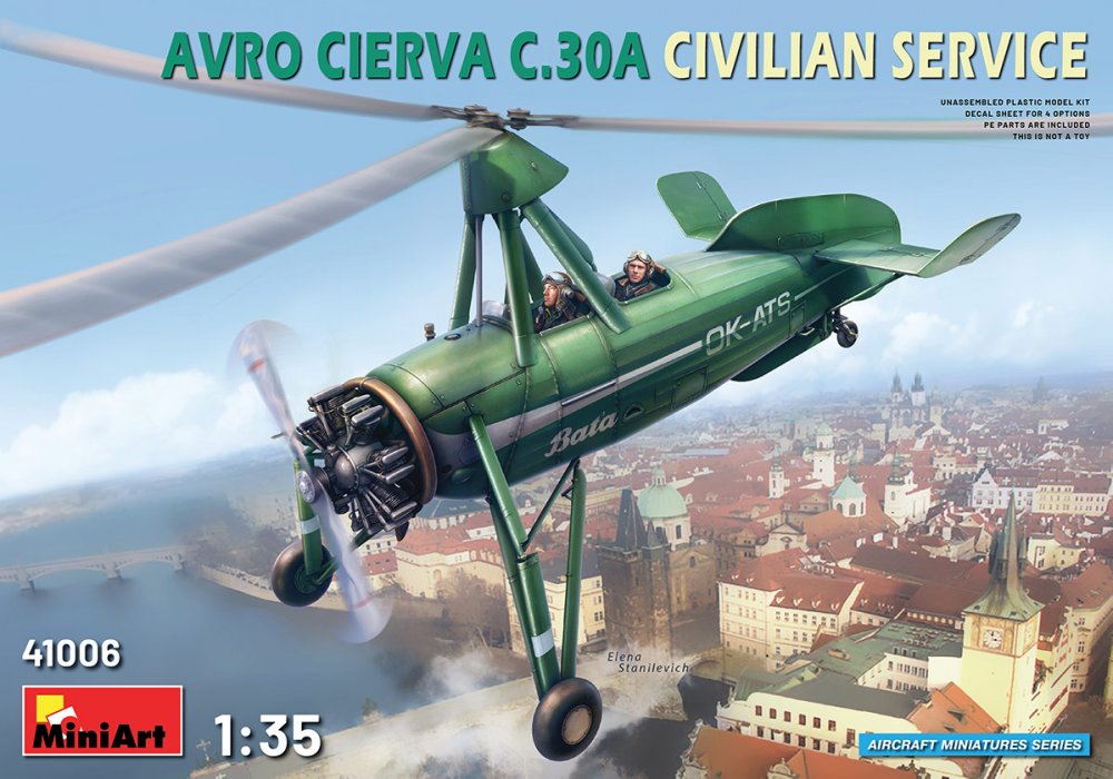 Avro Cierva C.30A Civilian Service von Mini Art