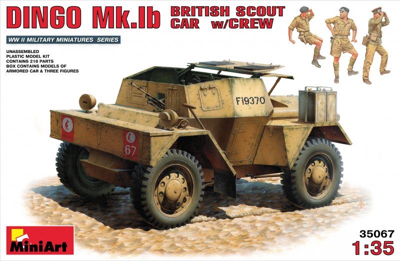Britischer Spähwagen Dingo Mk Ib von Mini Art