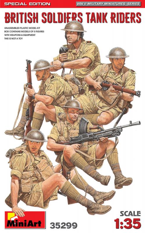 British Soldiers Tank Riders - Special Edition von Mini Art