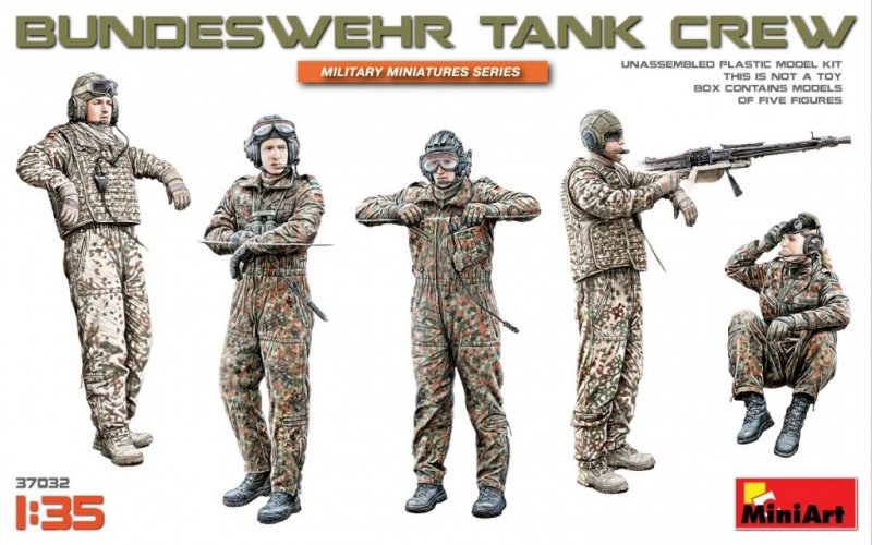 Bundeswehr Tank Crew von Mini Art