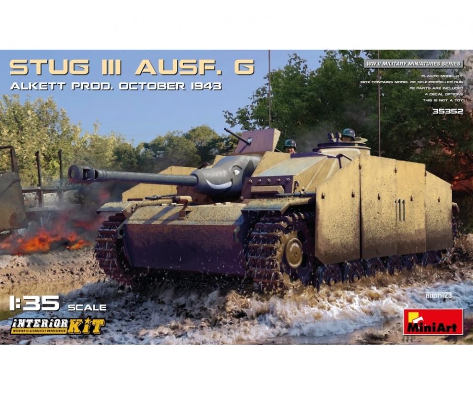 Dt. StuG III Ausf. G Prod 1943 Alkett von Mini Art