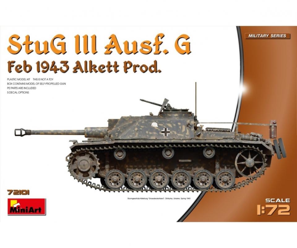 Dt. StuG III Ausf.G Prod. 1943 Alk. Dt. StuG III Ausf.G Prod. 1943 Alk. von Mini Art